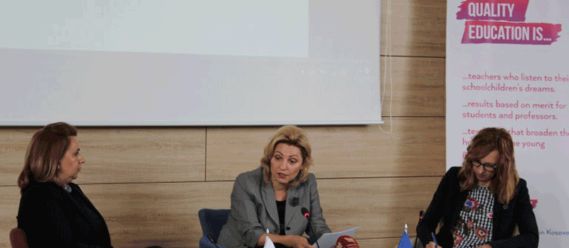 Ms. Nataliya Apostolova launches ‘Quality Education is’ campaign at IBC-M