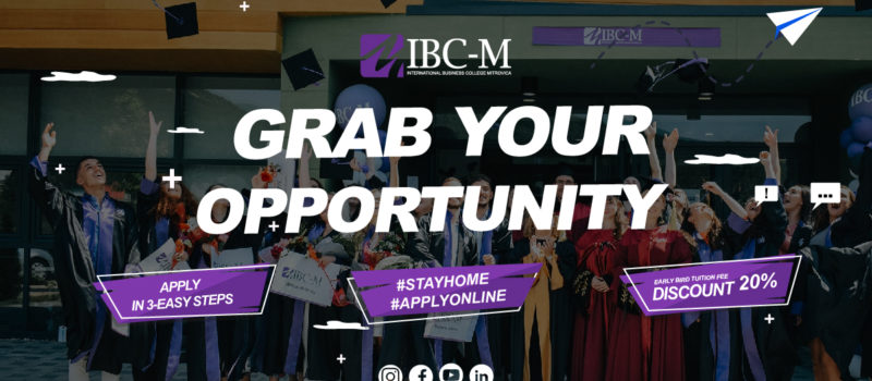 Online Bachelor degree application process at IBC-M