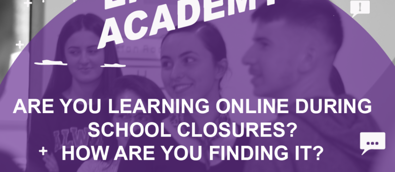 Are you learning online during school closures? How are you finding it? Tell us in the comments!