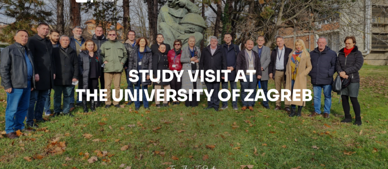 STUDY VISIT AT THE UNIVERSITY OF ZAGREB