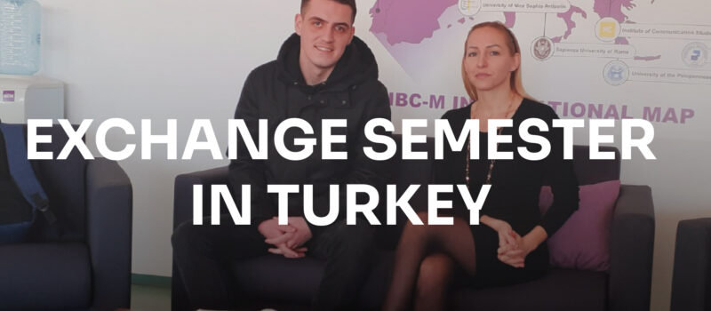 Two more IBC-M students ready to spend the summer semester in Turkey!