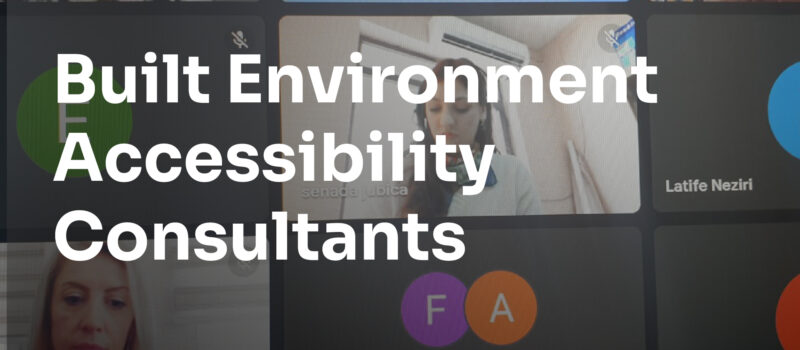 Training of Built Environment Accessibility Consultants 