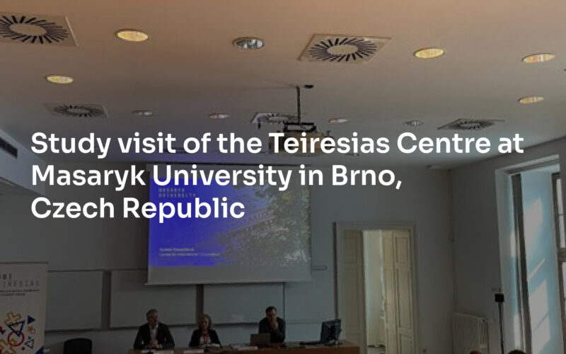 Study visit of the Teiresias Centre at Masaryk University in Brno, Czech Republic